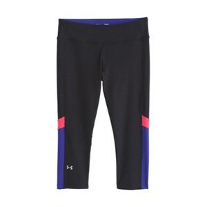 Women's Under Armour HeatGear  Novelty Capri SMALL 1248497 003